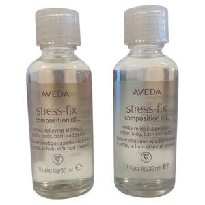 NWOB 2x AVEDA STRESS-FIX COMPOSITION OIL- 1 fl oz